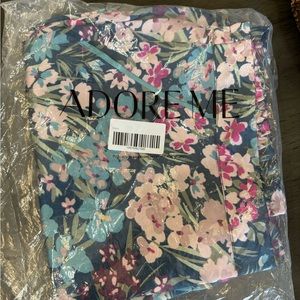 Adore Me satin pajama bottoms
